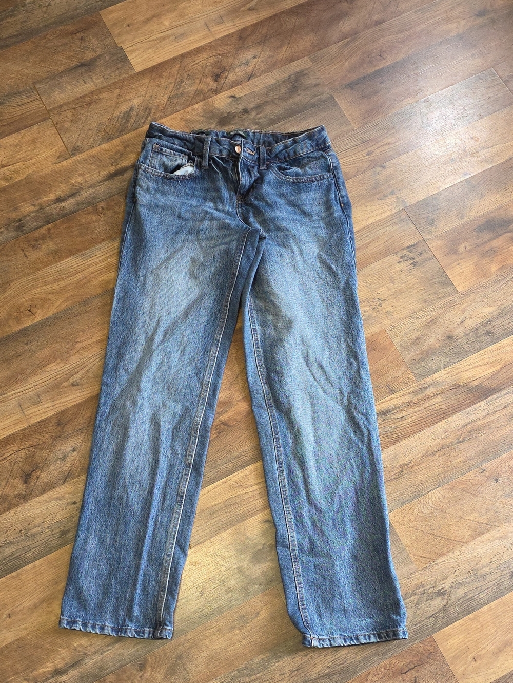 wild fable Blue Straight-Leg Jeans
